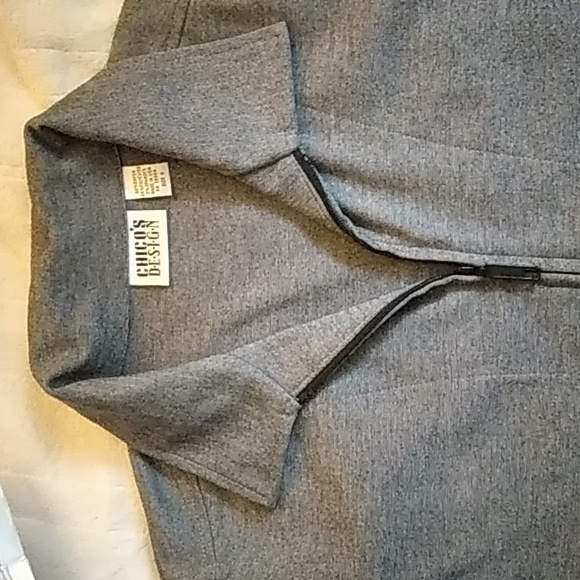 Chico's gray vest and pants set - Picture 5 of 15